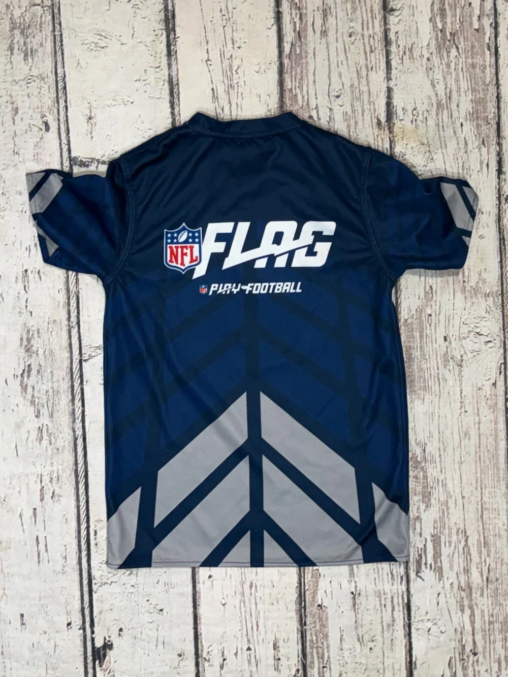 Dallas Cowboys NFL Football Boys Youth Kids Flag Football Reversible Jersey